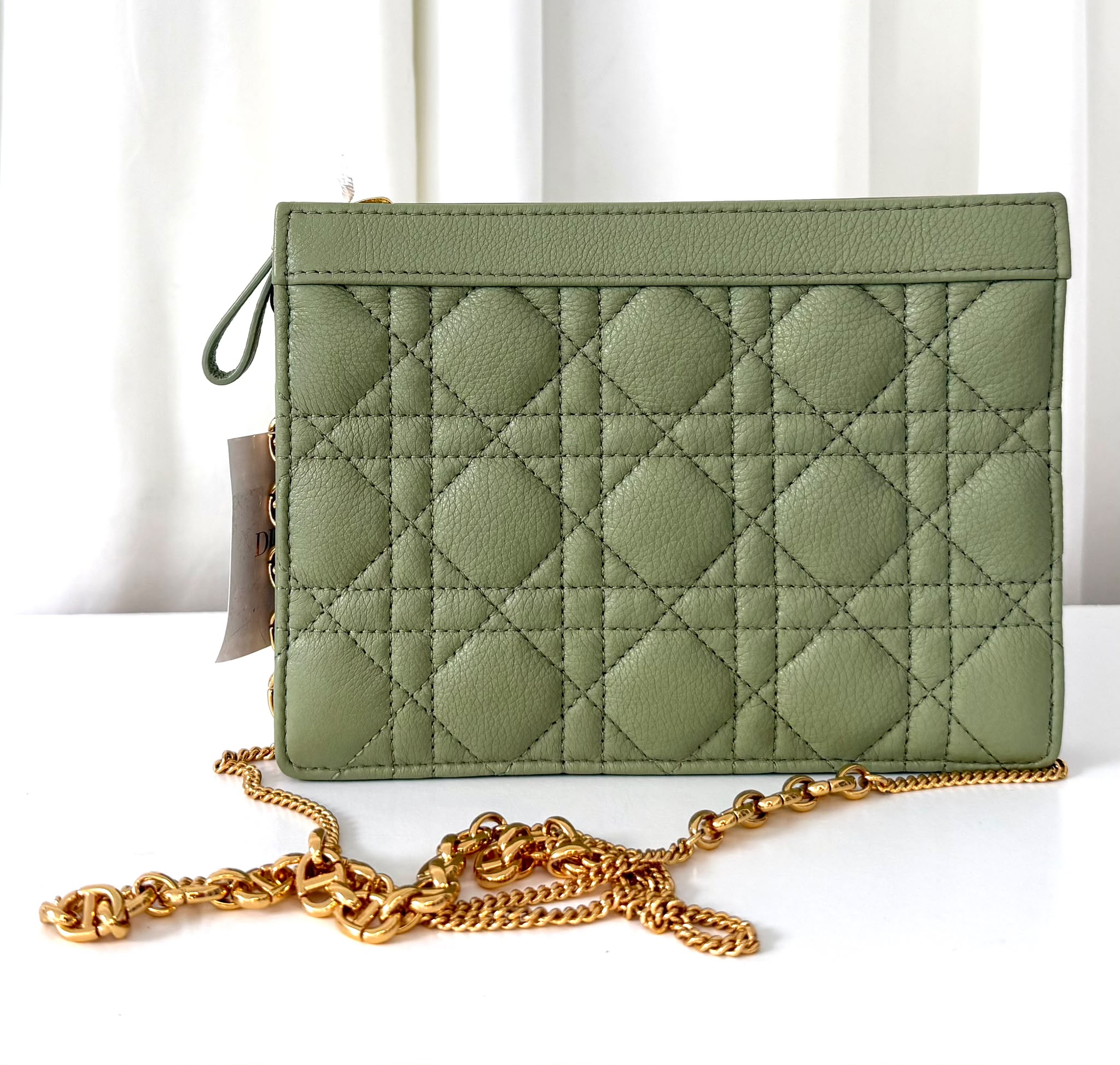 Dior Caro cannage vert